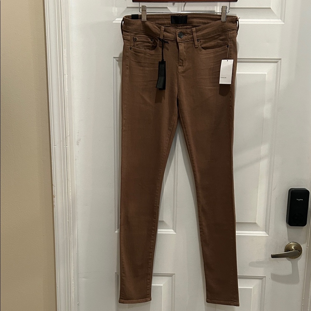 Vince Khaki Cotton Jean